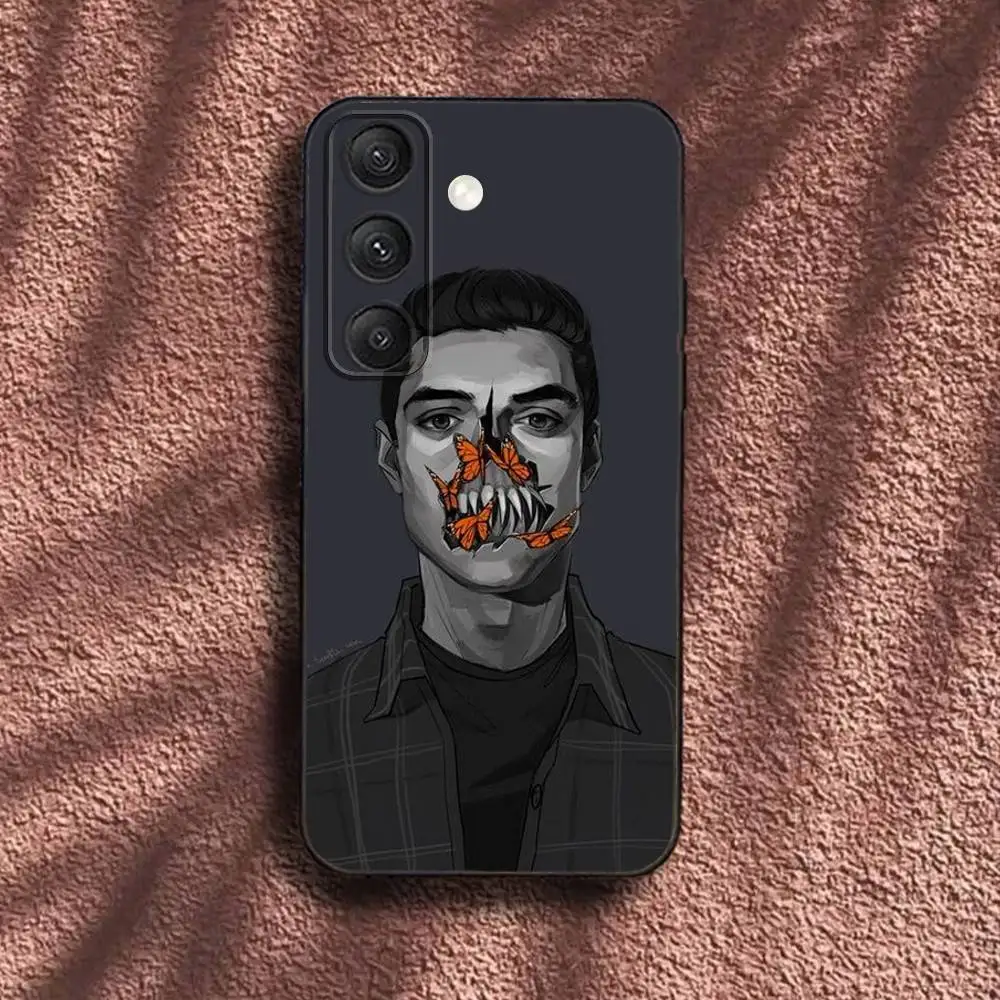 حافظة هاتف Game U-Until D-Dawn لهاتف سامسونج S25، S24، S23، S22، S21، S20، S10، Ultra، Plus، Lite، FE، غطاء أسود من السيليكون الناعم