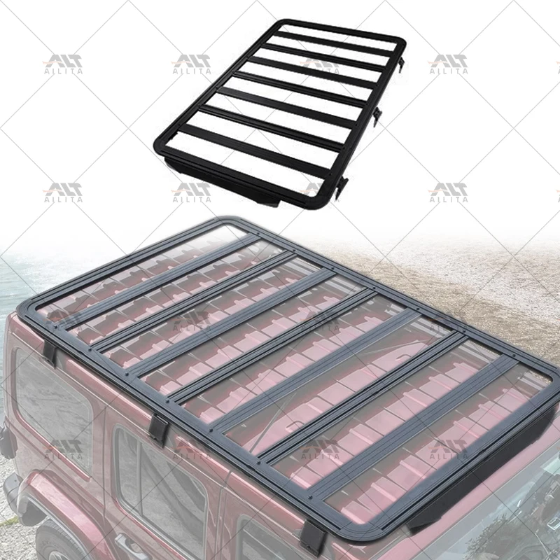 

New Steel Body Parts Multi-Function Roof Rack Removable Luggage Rack For Jeep Wrangler JL Accessories