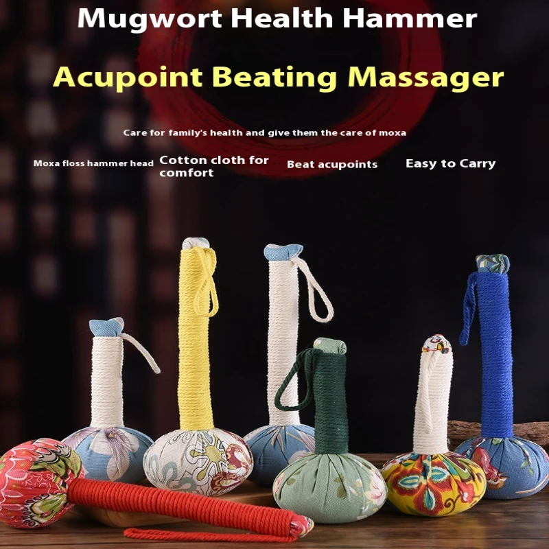 

Customizable New Mugwort Hammer Health Gift For Elderly Family Health Protector Practical Friends Good Luck Gift Box