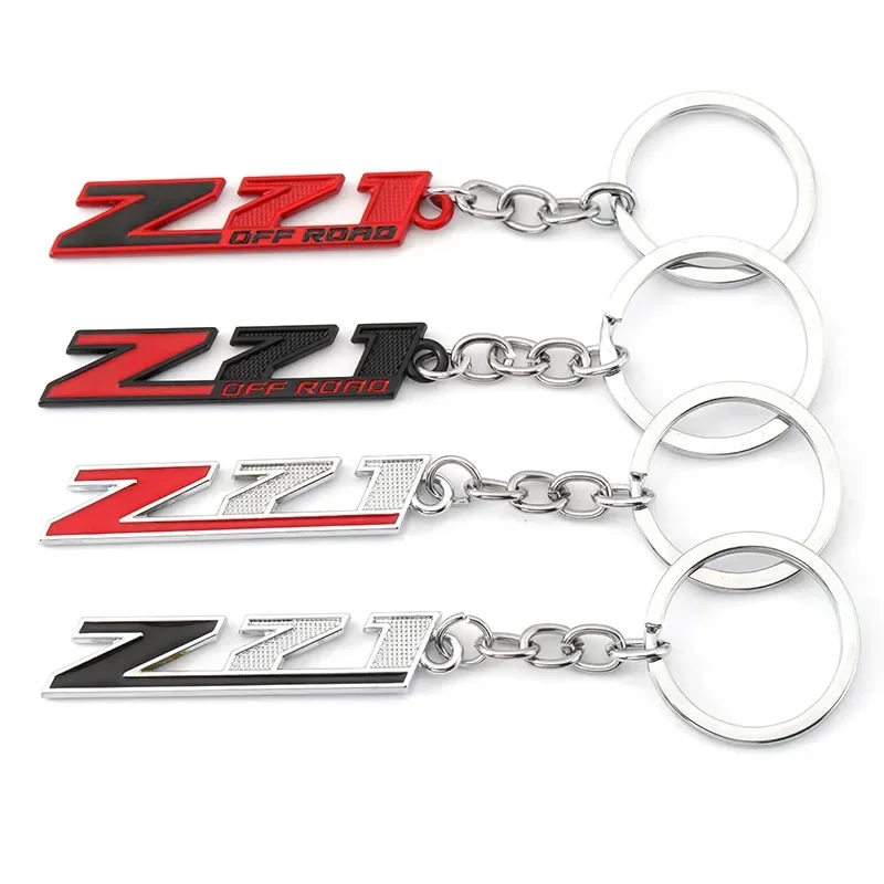 Metal Car Keychain Key Ring Holder for Chevrolet Z71 OFF Road Logo Cruze Bumblebee Captiva Aveo Lacetti Silverado