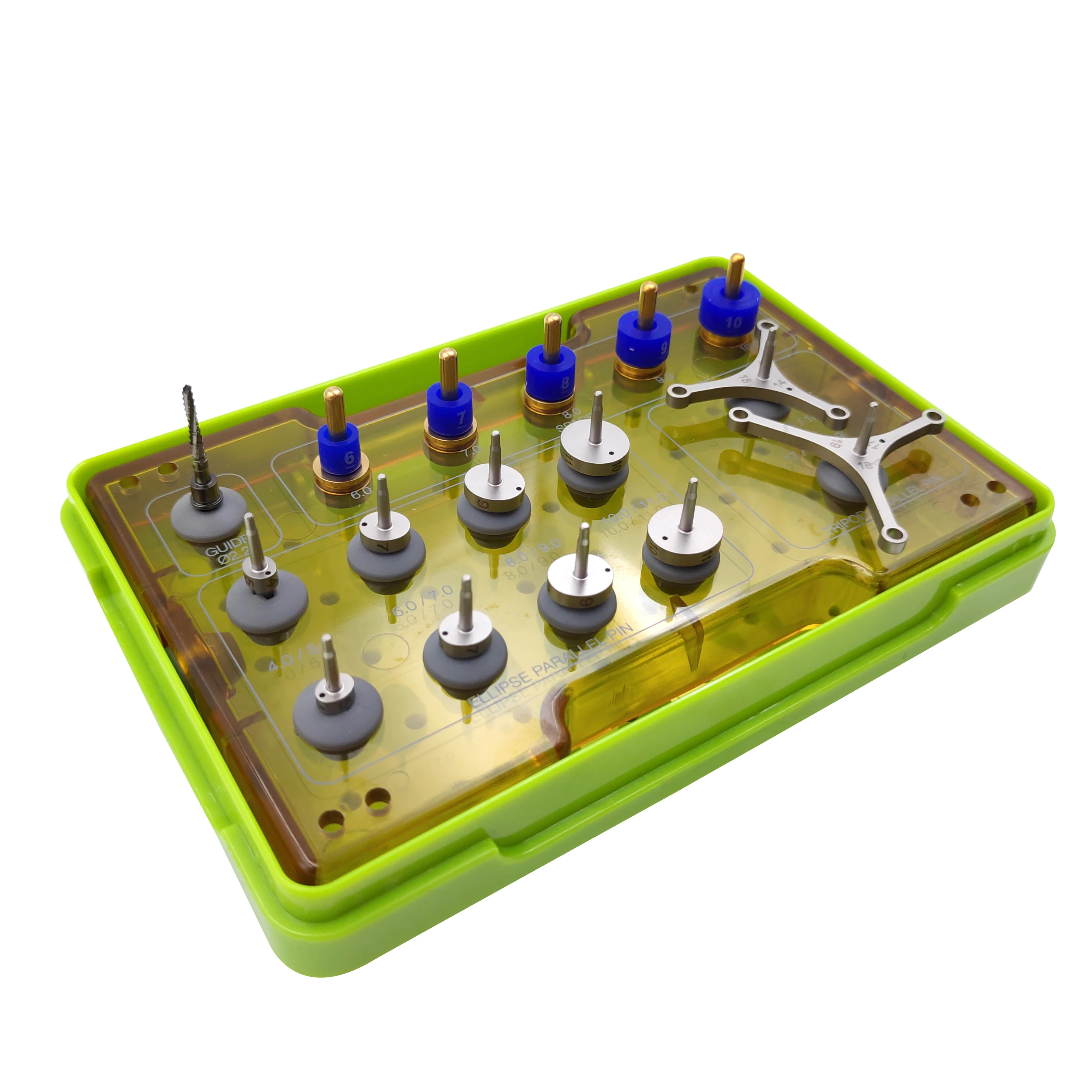 

Набор инструментов для зубного имплантата, оригинальный комплект направляющих для имплантата зубов, стоматологические хирургические инструменты, стоматологический инструмент