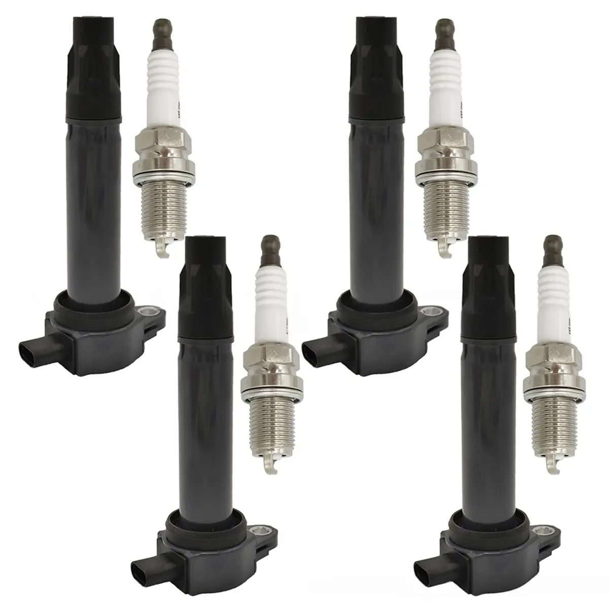 Compatible 1set UF557 Ignition Coil Packs and Spark Plugs for Journey 200 Sebring 1.8L