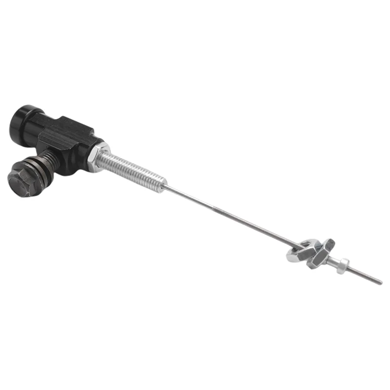 

8X Motorcycle Hydraulic Clutch Master Cylinder Rod Brake Pump M10x1.25Mm Aluminum Black-A93R