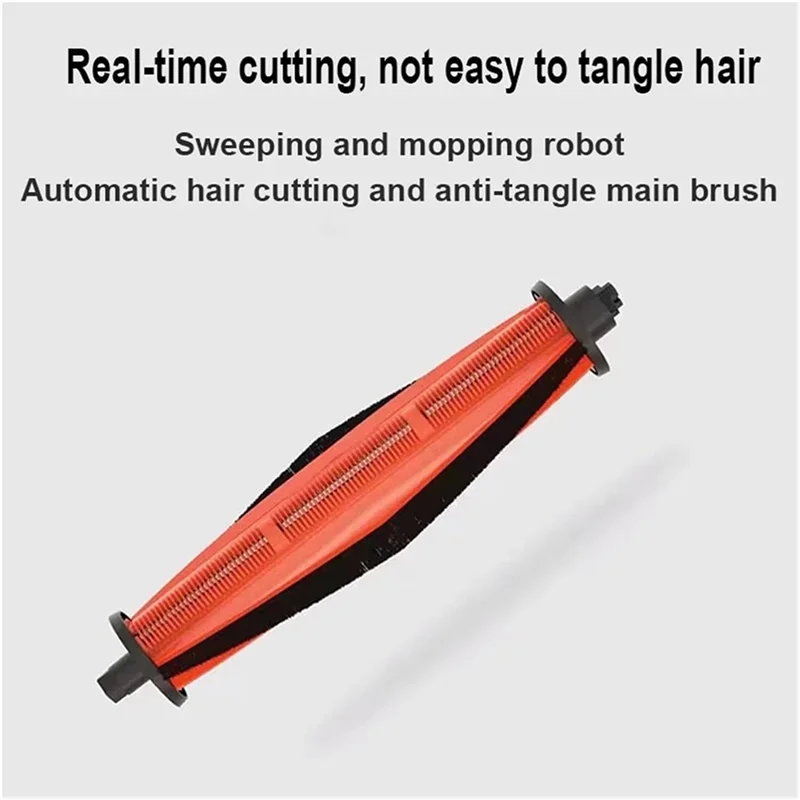 TKOH-3PCS Roller Brush For Xiaomi Mijia M30s For Dreame L10s L10 L20 X30 X40 Ultra Vacuum Cleaner Replacement Parts
