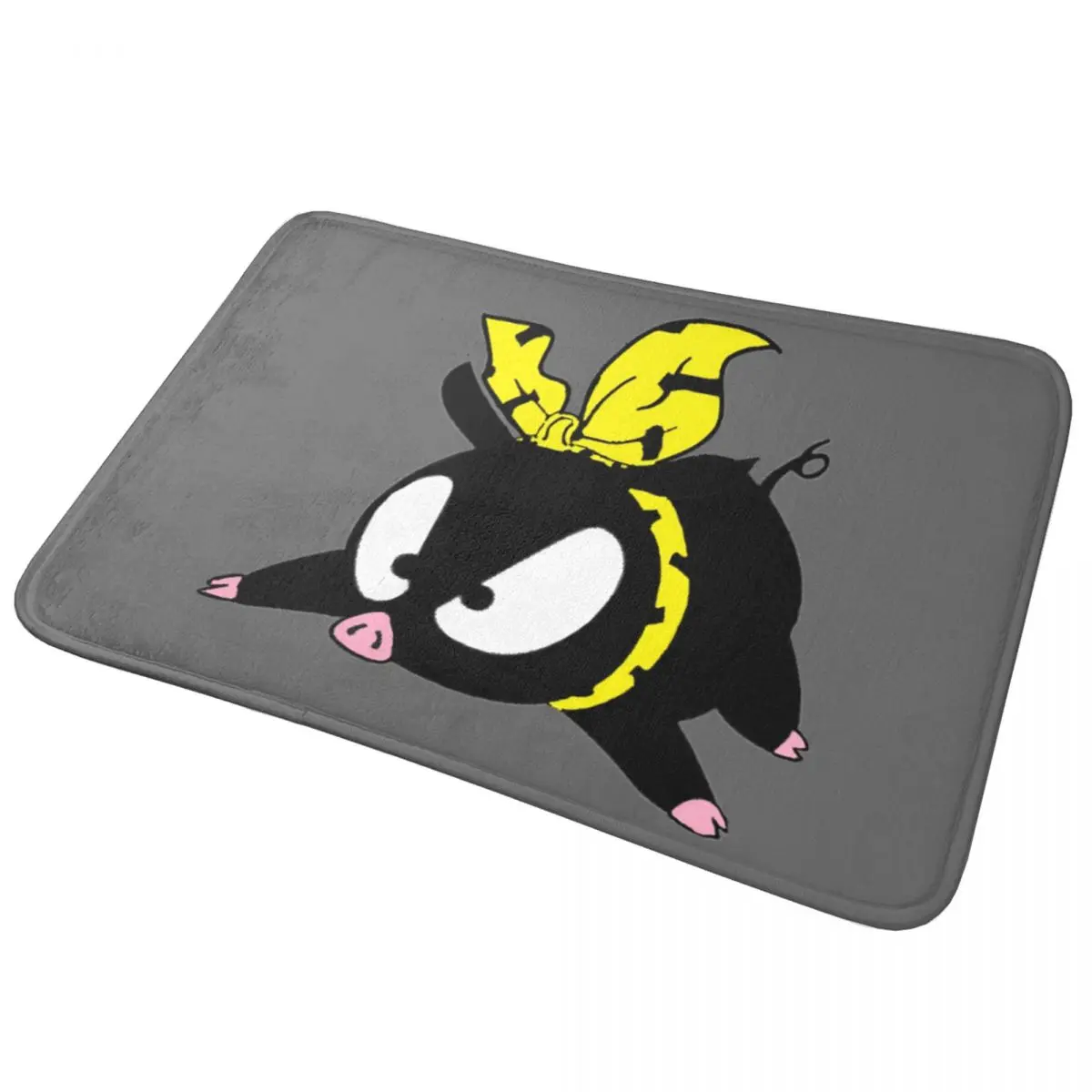 HQ Pig Ranma 12 P-Chan Peechan Non-slip Doormat Floor Mat Cushion Carpet Rug for Kitchen Entrance Home Bedroom Footpad Mats