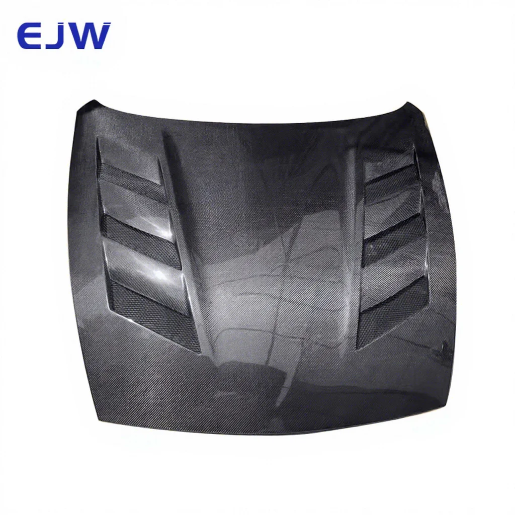 

Высокое качество для Nissan 370z 2008-2019 гг., капот двигателя, специальный стиль, перфорированное углеродное волокно с болтами, модифицированное новое состояние