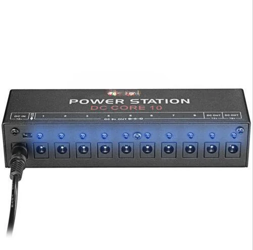 For DC-CORE10 10-Way Musical Instrument Effector Power Supply for Guitar Wholesale Factory Wholesale