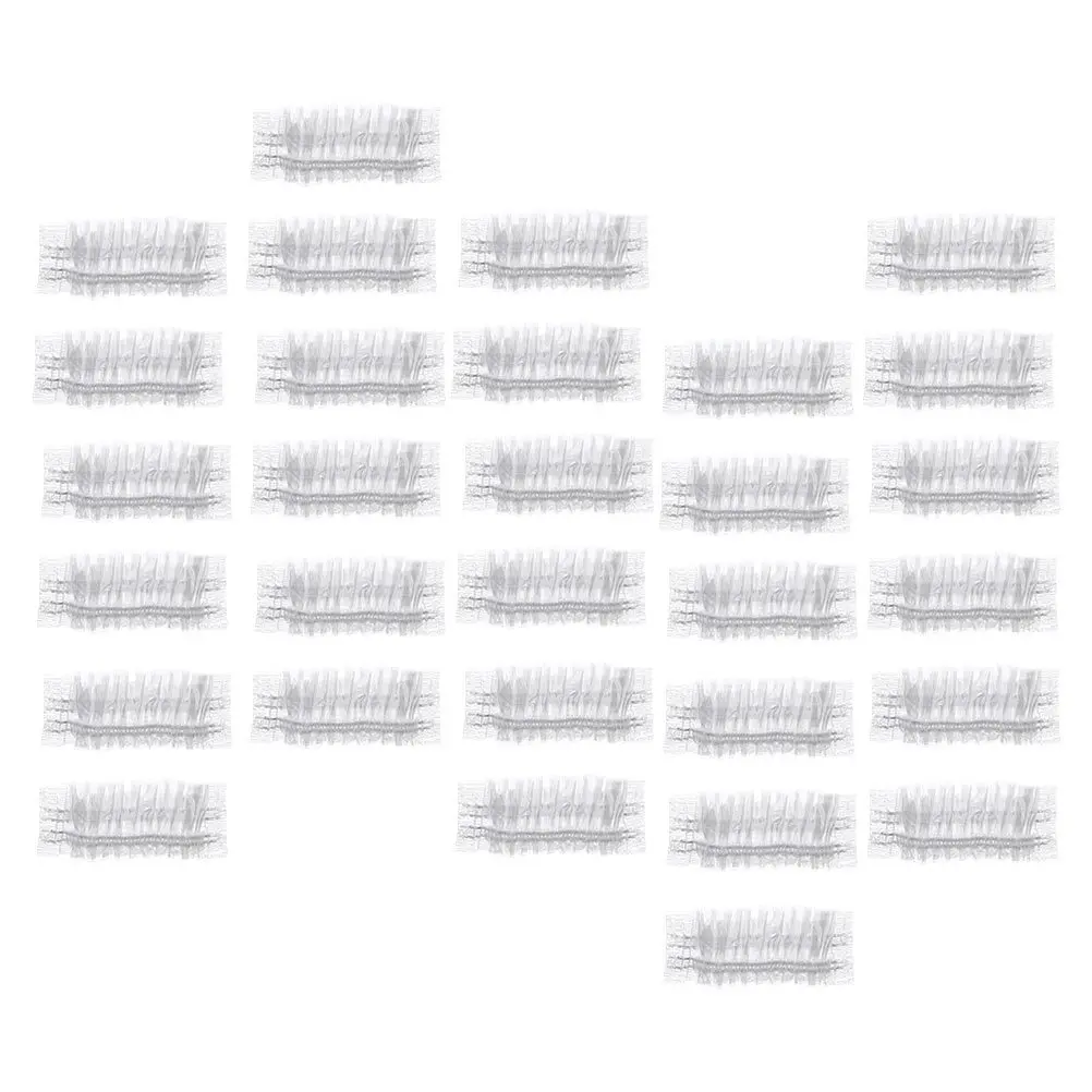 

200Pcs Practical Earmuffs Disposable Ear Shields for Hair Salon and Home Use White Ear Cover Disposable Earmuff