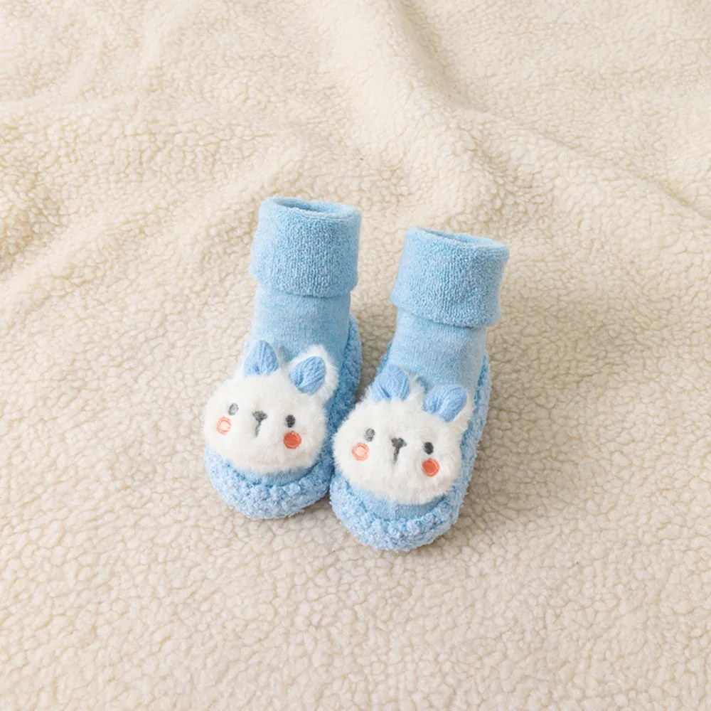 Cute Cartoon Design Walker Shoes Non-Slip Soft Infant Shoes Breathable Wear-resistant Booties Walking Practice