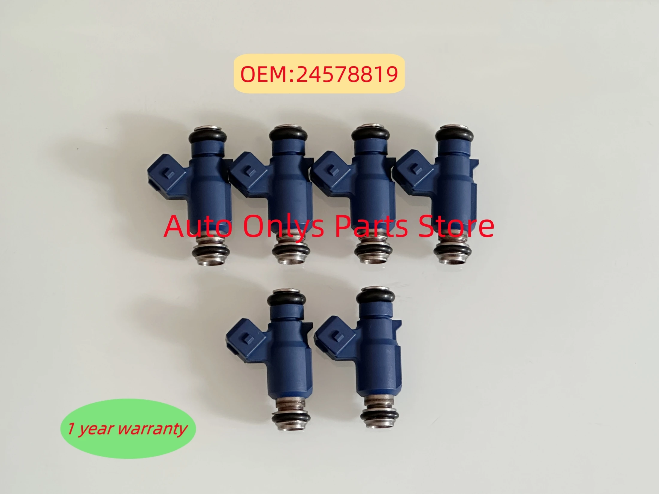 6pcs Brand New 24578819 High quality FJ10740 Fuel Injector Nozzle For Chevrolet Prisma Onix 1.0 2013-2015 car accessories