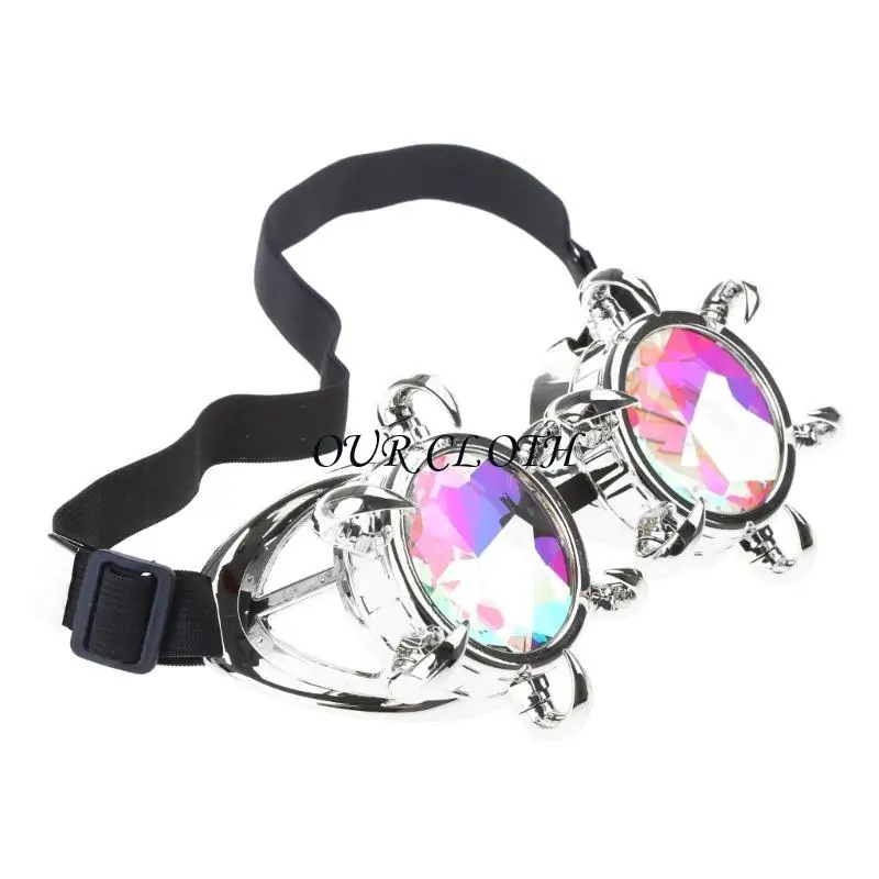 Halloween Party Steampunk Goggles Cosplay Vintage Glasses Welding Punk Goggles Y1AC