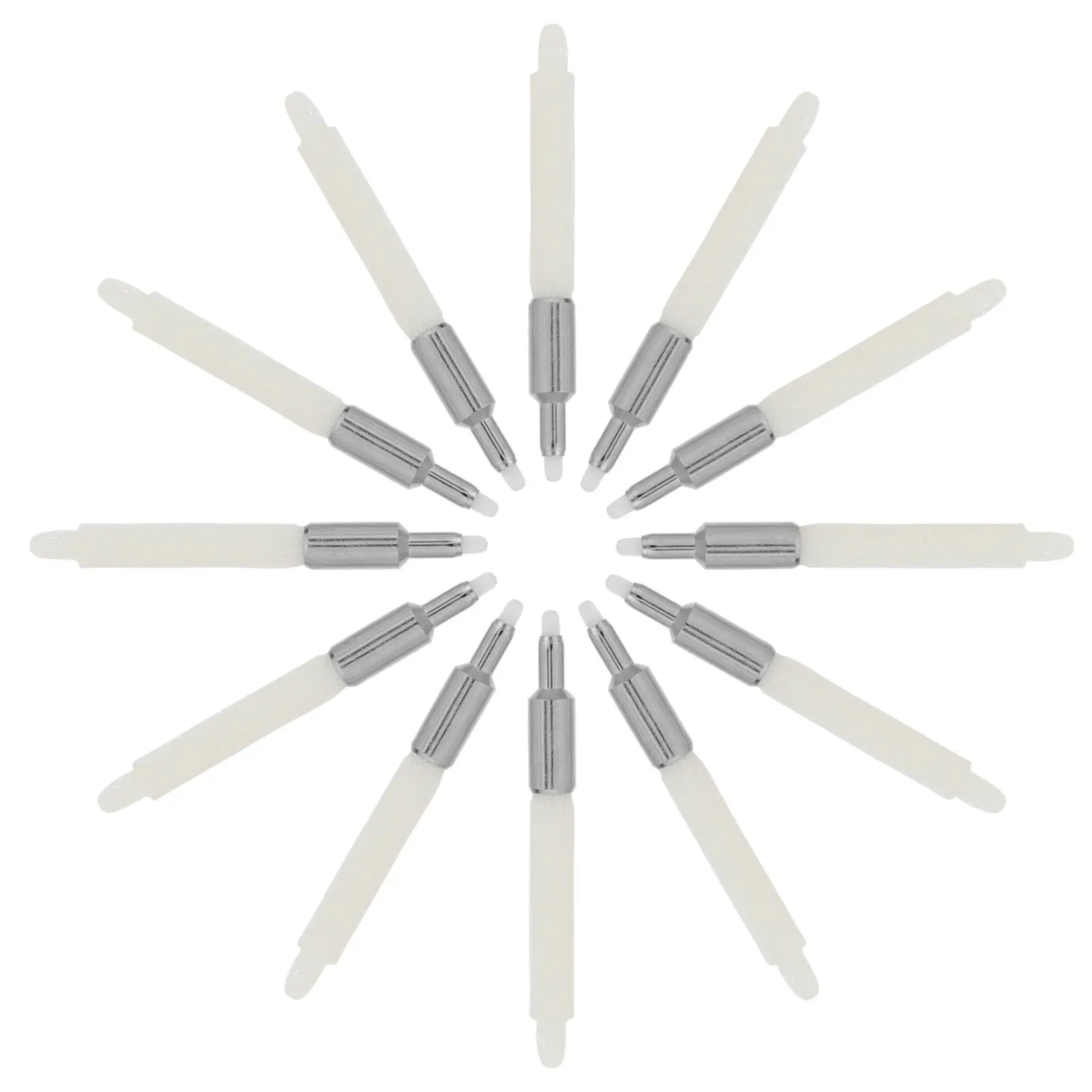 20 Pcs Paint Pens Nibs for Dip Refill Replacement Tips White Ink Refills Fine Marker