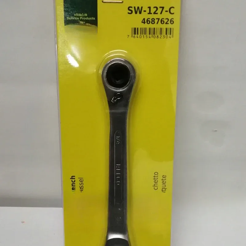 

Ratchet wrench, compressor valve wrench RFA-127-C, new model SW127C