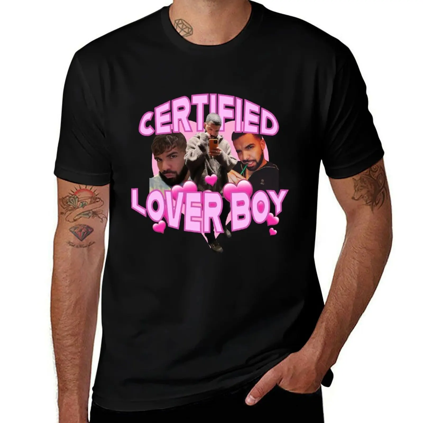 

Drake BBL - Certified Lover Boy T-Shirt plus size tops kawaii clothes oversized t shirt men