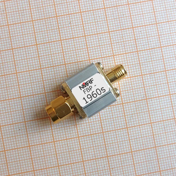 Filtre de bande de scie pour système UMTS / PCS 1960mhz, bande de 1db 1930-1990mhz