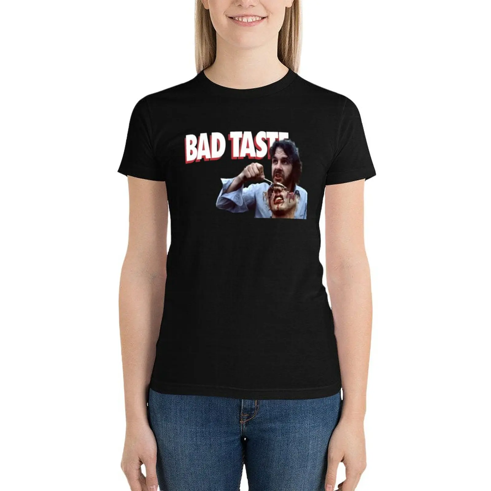 Bad Taste T-Shirt summer tops lady clothes korean Women's clothes