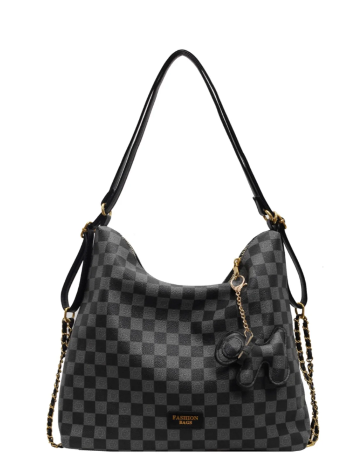 حقيبة نسائية جديدة لعام 2024 ذات سعة كبيرة، حقيبة كتف واحدة من الجلد الناعم بتصميم عتيق، حقيبة كروس أنيقة للسيدات العاملات