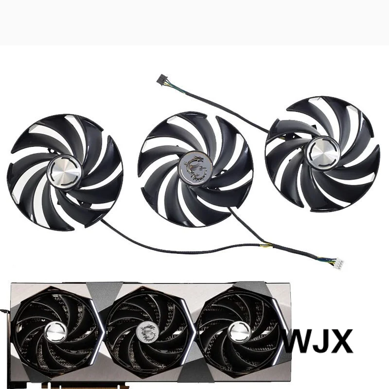 

Graphics Card Fan For MSI GeForce RTX 4080 4080Ti 4090 4090Ti SUPRIM