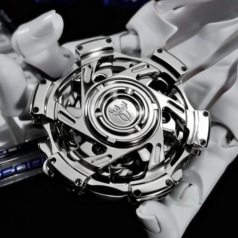 

Лучший металлический спиннер-роллер из нержавеющей стали, вращающийся на кончиках пальцев, антистресс-игрушка EDC для мужчин, снимающая тревогу