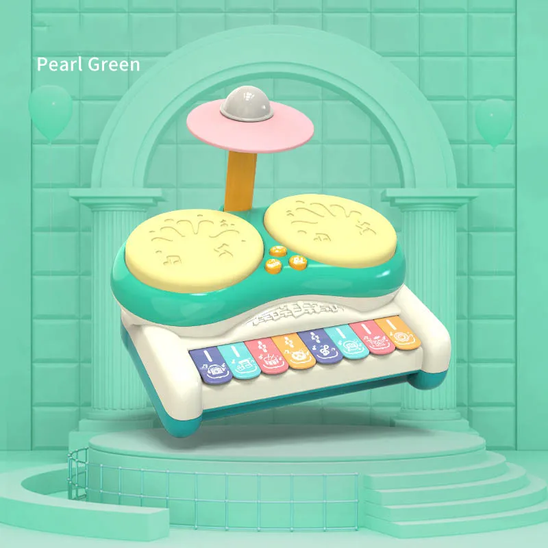 Kinderen Elektronische Drums Multifunctionele Drummen Instrumenten Jazz Drums Hand Clap Drum Baby Puzzel Muziek Speelgoed Verjaardagscadeau