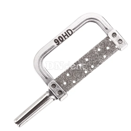 Imagen 2 del producto Hojas de sierra de mano de ortodoncia Dental para reducción 4:1, pelado interproximal, contraángulo, 5 tamaños, 15/25/40/60/90HD