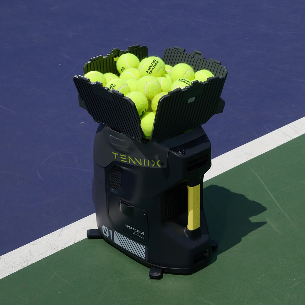 Professional AI Tenniix Tennis Ball Shooting Machine Visual Tracking AI Coach Tennis Ball Laucher  for Tennis Player view 2
