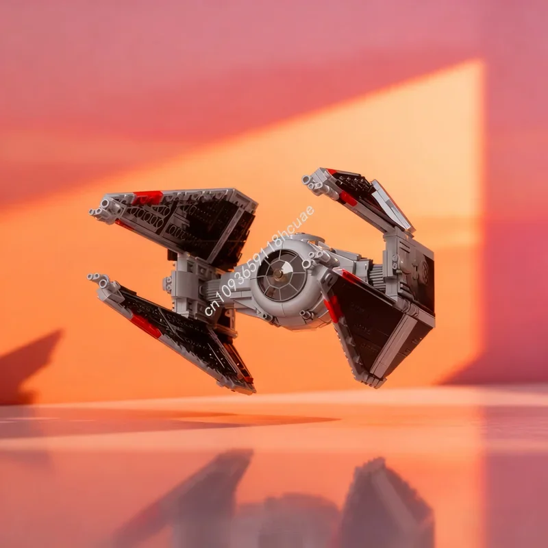 

420pcs MOC Imperial TIE Interceptor Vult Skerris Model Building Blocks Architecture Christmas Gifts Assemble Toys DIY Idea Brick