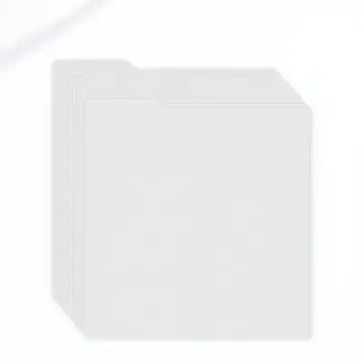 

10Pcs Vinyl Record Dividers Index Card Organizer Strong Construction Safe Rounded Corners Easy to Maintain Storage