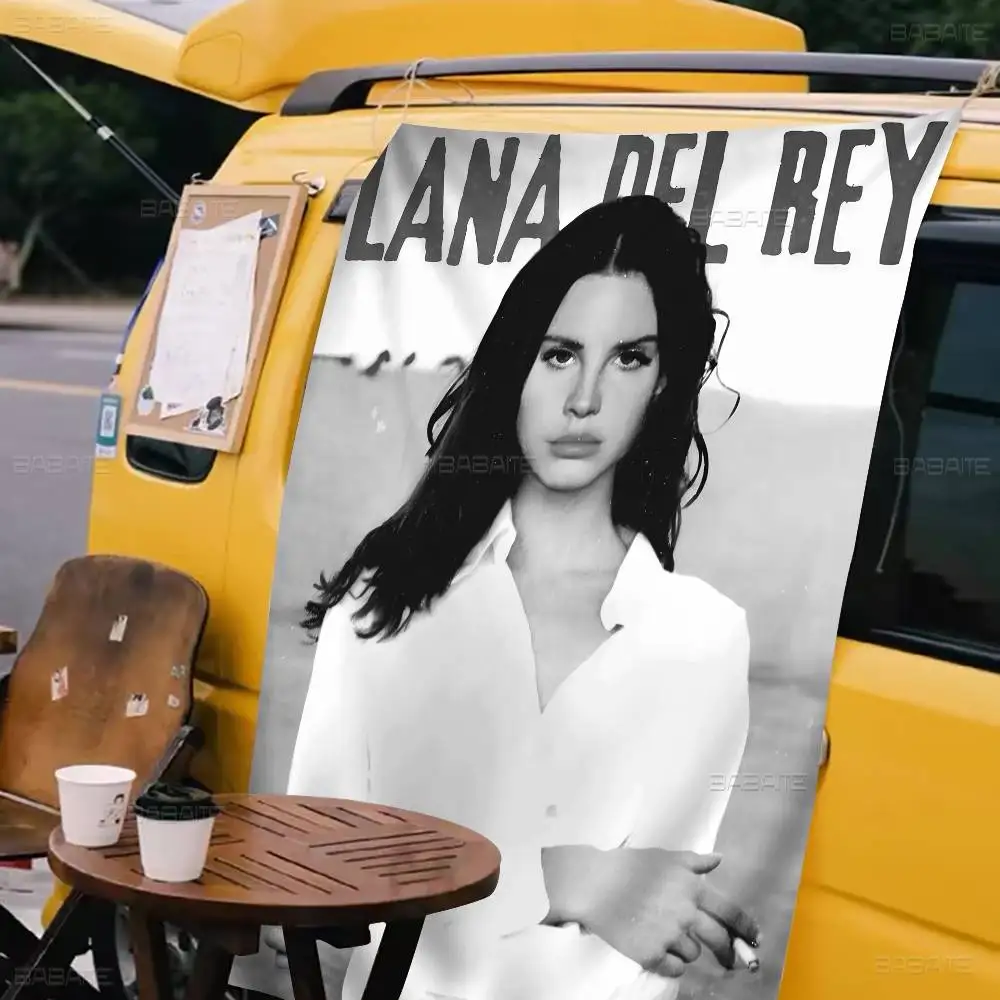 L-Lana D-Del R-Rey Banner INS Style Outdoor Party Dekoration Atmosphäre Flagge