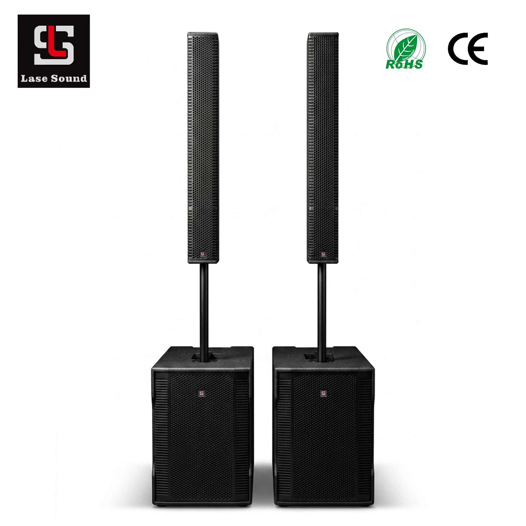 Active Line Array Speaker System with DSP 15 Inch Professional Stage Concert Audio for Outdoor