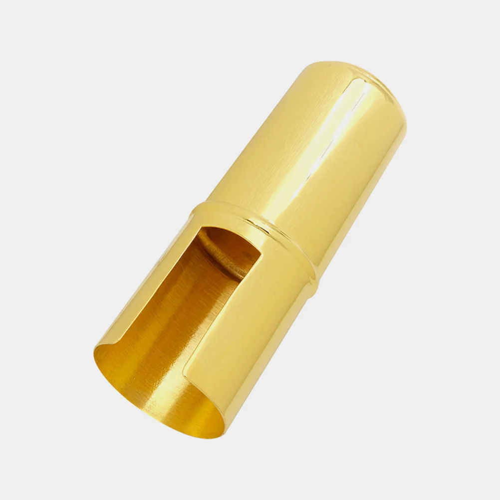 

1pcs Saxophone Mouthpiece Metal Cover for Alto Tenor Sax Accessories Brass Jazz Musical Saxophone Mouthpiece Protective Caps