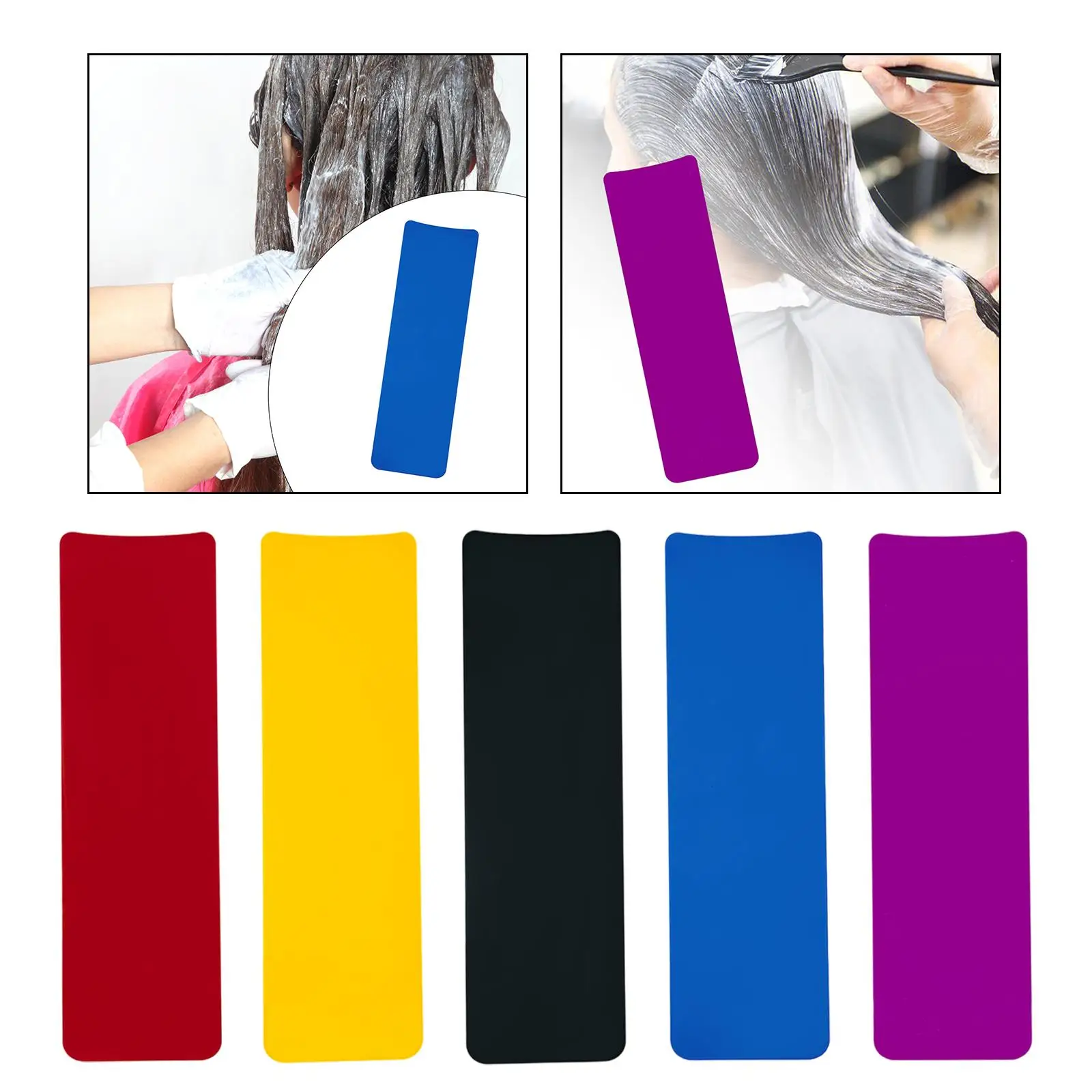 

Acrylic Hair Dyeing Board Large Highlighting Paddle Professional Hair Coloring Tool for Salon Home Use