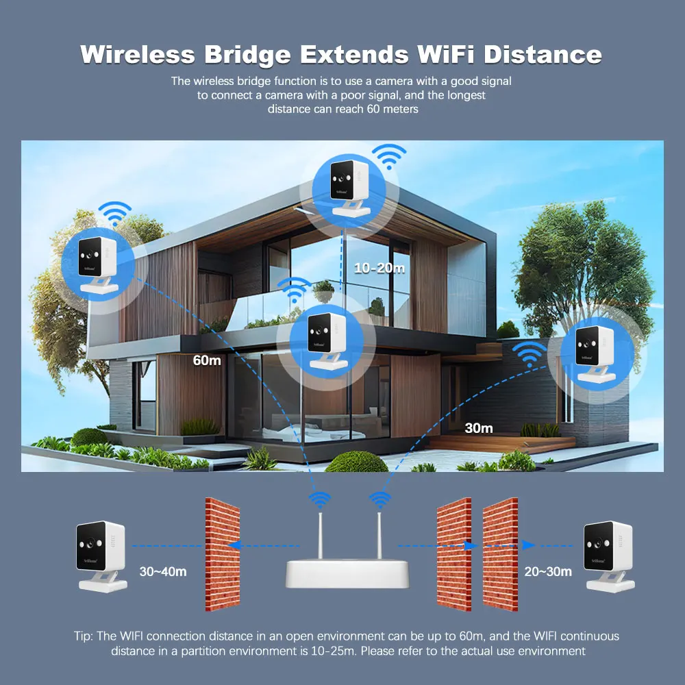 2mp 1080p wifi farbe nachtsicht unterstützung sri home app ip66 wasserdicht home outdoor sicherheit ai menschlicher monitor icsee kamera