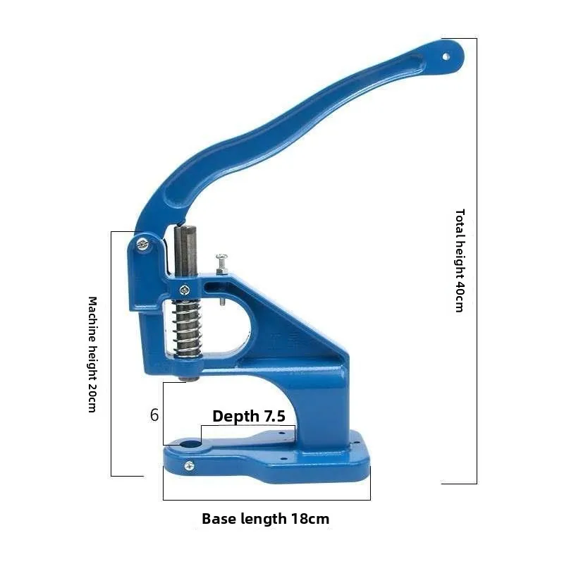 Hand Press Aluminum Button Machine Five-claw Resin Four-in-One Button Rivet Installation Tool