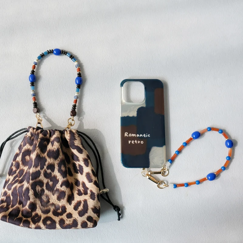 

Новая модная женская сумка, аксессуар, синие конфетные цепочки из бисера, милый акриловый роскошный ремешок, женская элегантная сумка, цепочка на плечо с ручкой