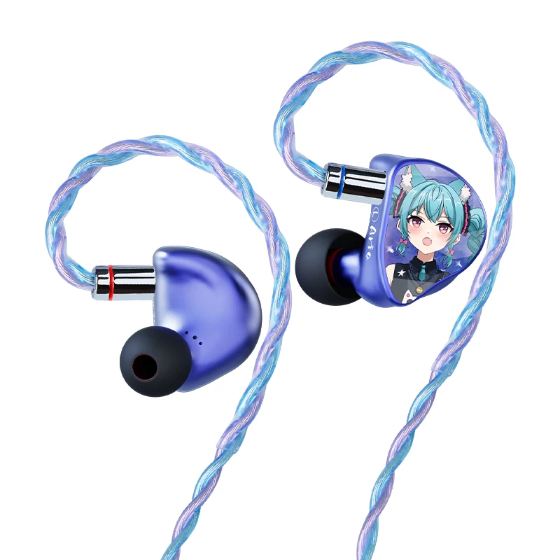 ☆CVJ ARIA 新品未使用品☆ CVJ Aria ダイナミックイヤホン 10mm HiFi V字サウンド