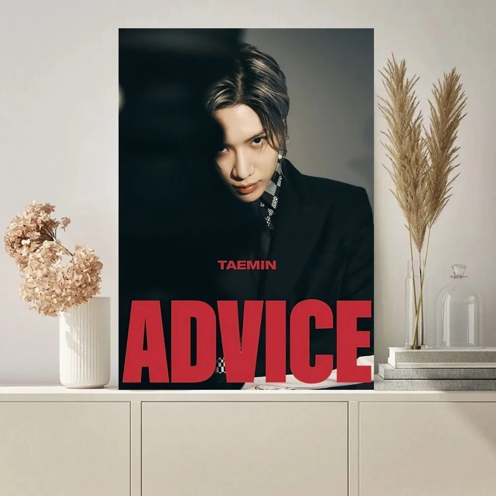 kpop Shinee Taemin Poster Paintings on The Wall Picture for Living Room Interior Painting Room Decoration