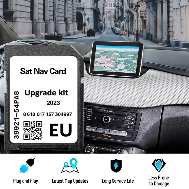 

Навигационная SD-карта для Suzuki Vitara/Swift/S-Cross/Ignis: карты Европы 2023, новейшая GPS-карта с бесплатной антизапотевающей пленкой