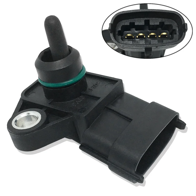 2X 39300-2B000 MAP Sensor Manifold Air Pressure Sensor For HYUNDAI Accent Sonata Tucson Kia Forte Optima Rio 1.6L 2.0L