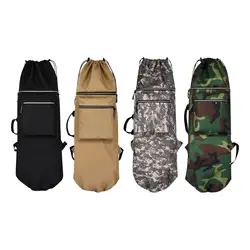 Longboard Carry Case Pouch Adjustable Straps Shoulder Bag Foldable Carrier Skateboard Backpack Bag for Deck Travel Accessories