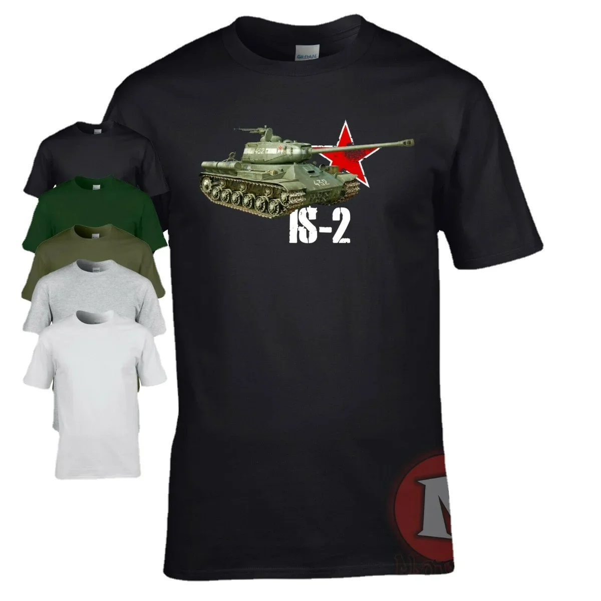 

WWII Russian Military Armour Soviet IS- 2 Heavy Tank T-Shirt. Summer Cotton O-Neck Short Sleeve Mens T Shirt New S-3XL