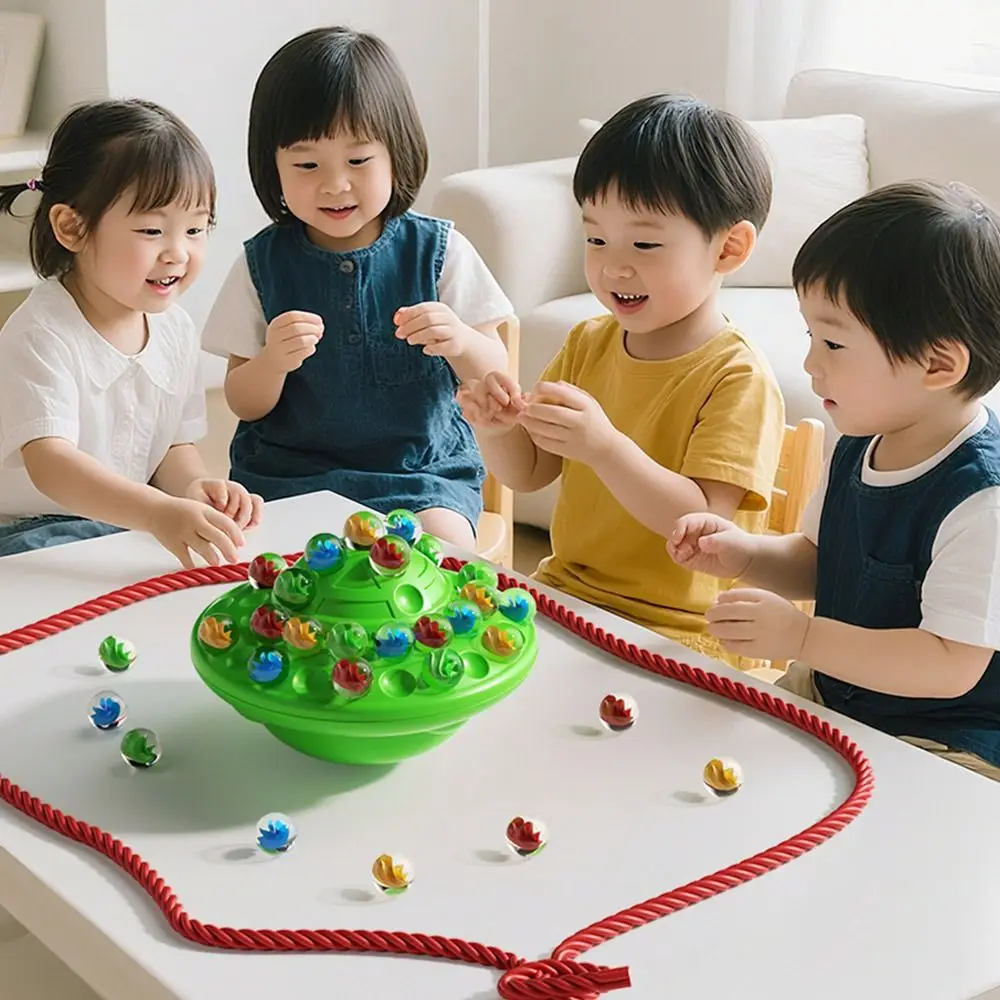 Jeu d'équilibrage de billes colorées, Interaction Parent, Coordination œil-main, entraînement, jeu de société équilibré, amusant et éducatif