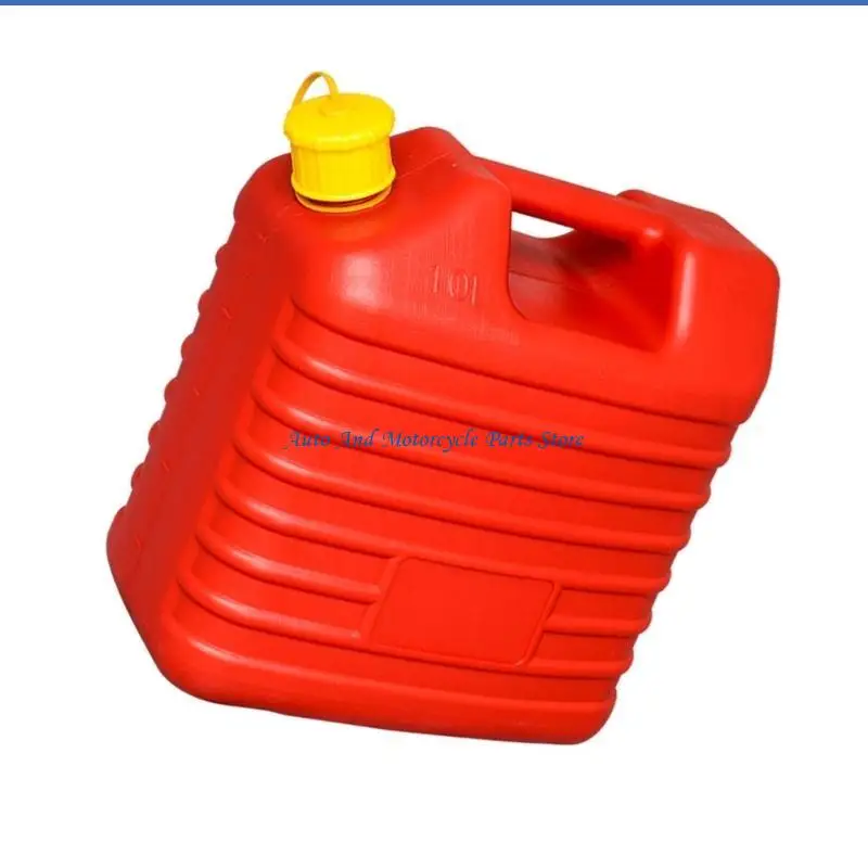 P9FD 5L 10L Jerrycan Plastic Tanks Spare Petrols Oil JerryCan Container Car Motorbike