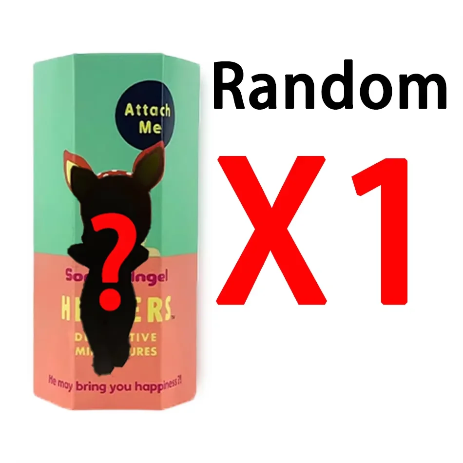 2026 Niedliche Hunde-Serie Mini-Figuren, Kawaii Tierkopf PVC-Figurinen, Blind Box Sammelspielzeug