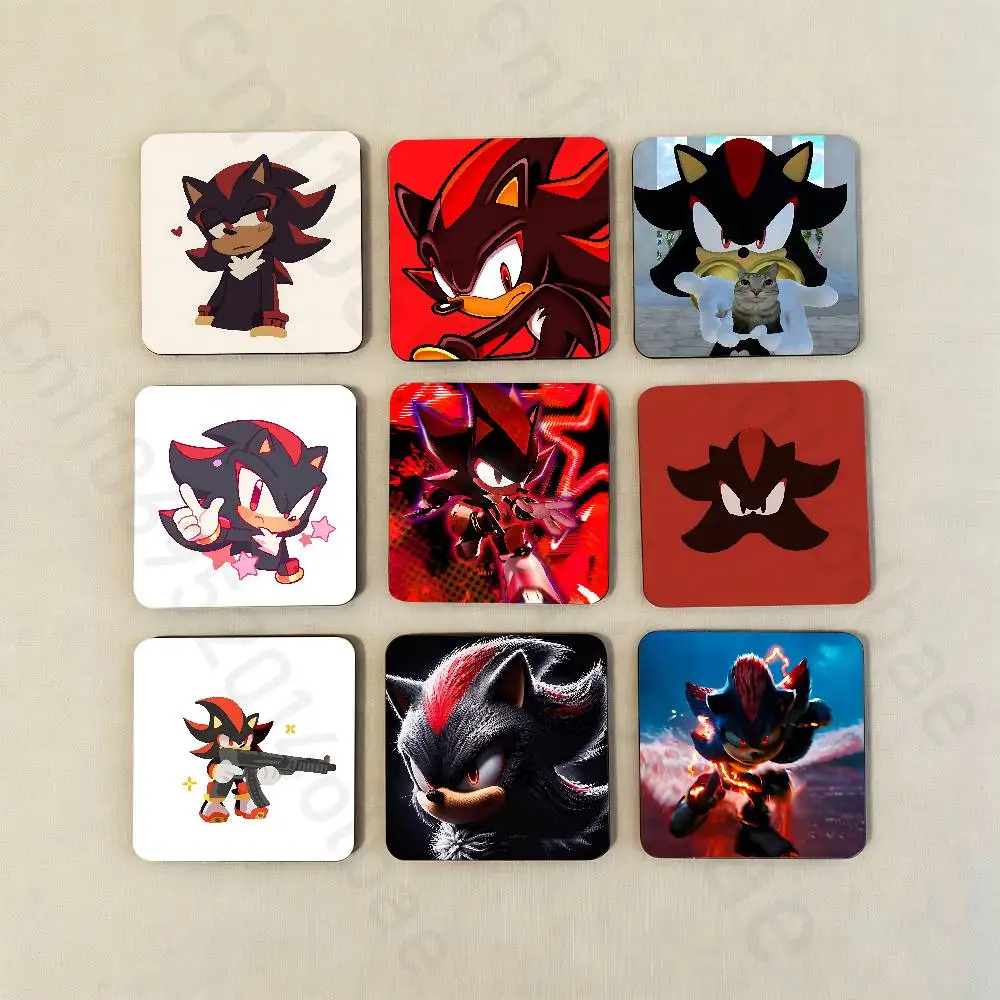 S-Shadow the H-HedgehogS Fridge Magnet Personalized Magnetic Durable Plastic Square Picture Surface Fridge Magnets