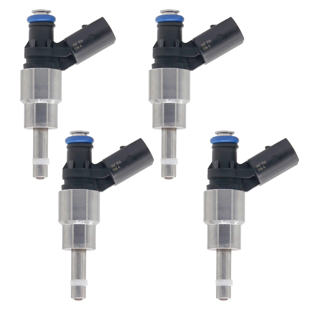 

4PCS 06F906036A 0261500020 Fuel Injector Fit for VW EOS JETTA 3 PASSAT GOLF 5 SKODA OCTAVIA 2 2.0 RS TFSI FSI GTI 2004-2015