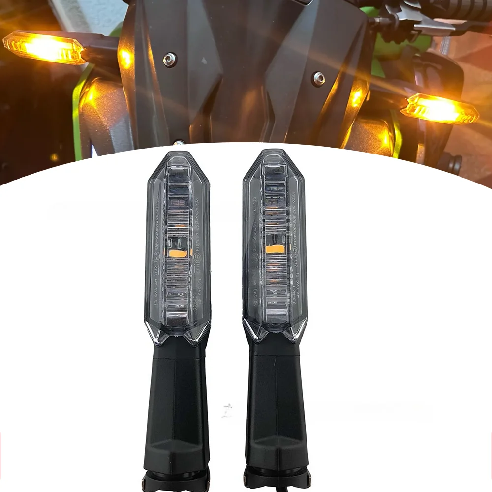 

Motorcycle Turn Signals Turn Signal Light Signal Indicator Amber for KAWASAKI ZX10R ZX6R ZX-25R VERSYS 650 1000 VERSYS-X 250 300