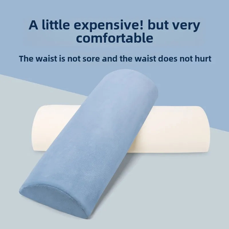 

Lumbar Pillow for Sleeping Orthopedic Wedge Support Pillow for Spine Alignment and Comfortable Rest Sleeping on your back