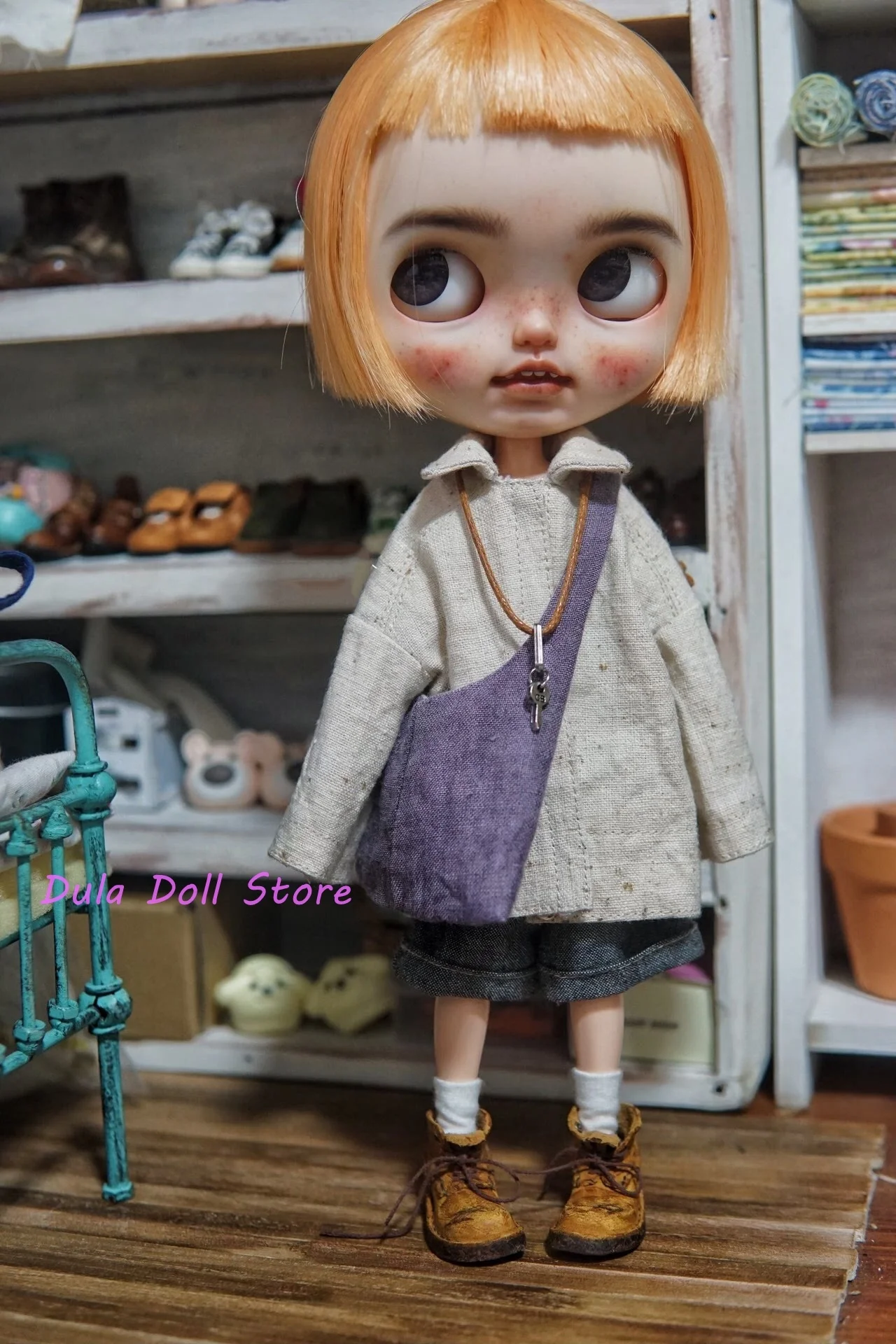 

Dula Doll Nostalgic Retro Clothes for Blythe ob24 ob22 Landazz Landoudou Azone Licca ICY JerryB 1/6 Doll