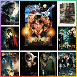 Harry Potter Classic Movie Hogwarts Diamond Painting Cross Stitch 5D DIY Art Puzzle Mosaic Embroidery Set Home Decor New Arrival
